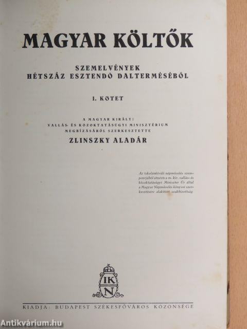 Magyar költők I-II.