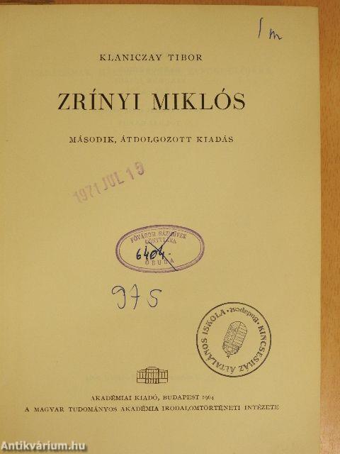 Zrínyi Miklós 