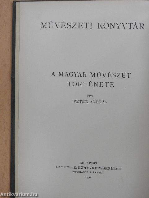 A magyar művészet története I. (töredék)