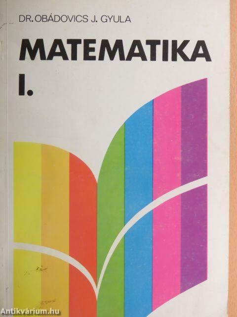 Matematika I.