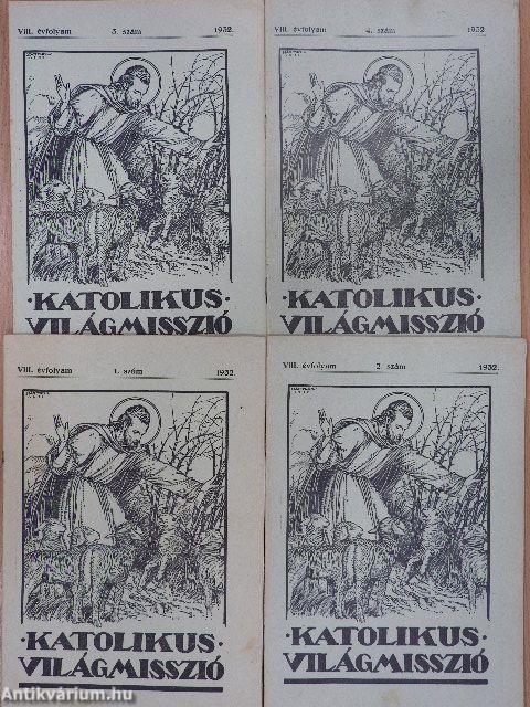 Katolikus Világmisszió 1932. január-december