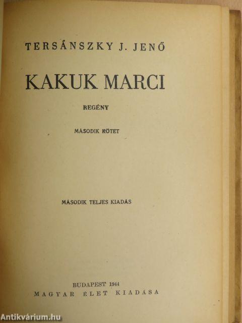 Kakuk Marci I-II.