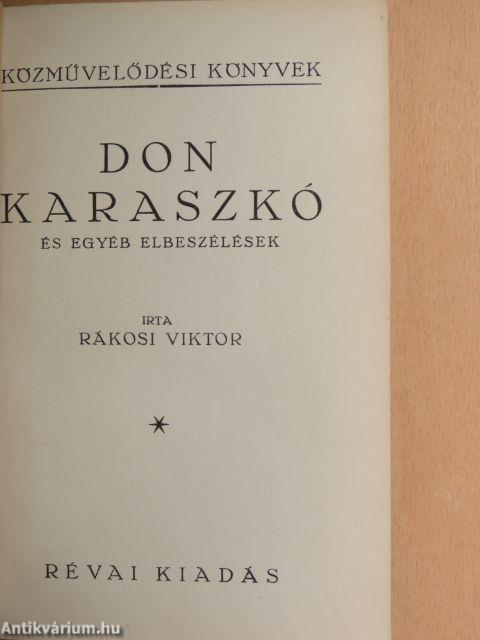 Don Karaszkó és egyéb elbeszélések