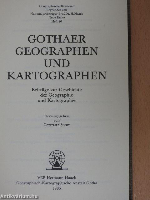 Gothaer Geographen und Kartographen