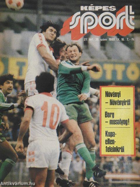 Képes Sport 1980. szeptember 16.