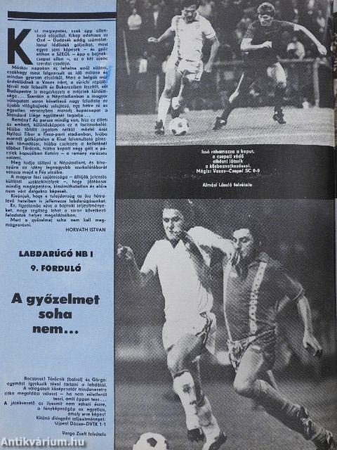 Képes Sport 1981. október 13.