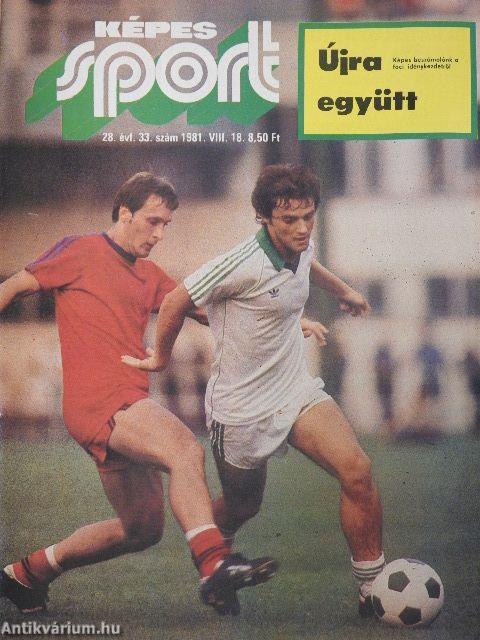 Képes Sport 1981. augusztus 18.