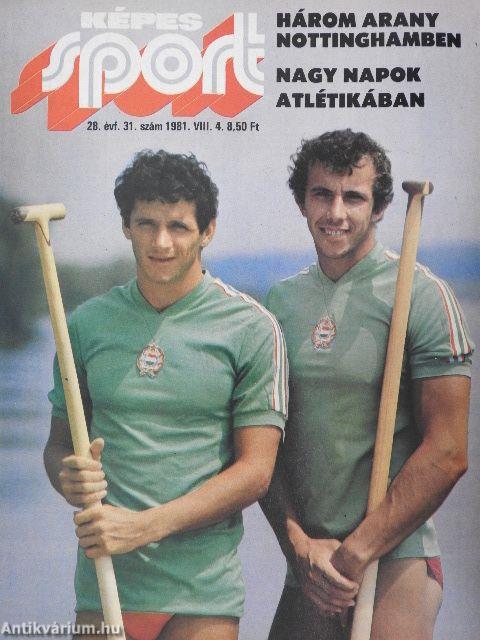 Képes Sport 1981. augusztus 4.