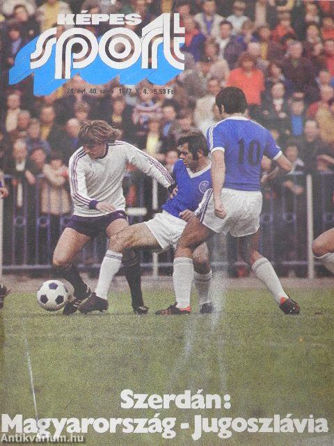 Képes Sport 1977. október 4.