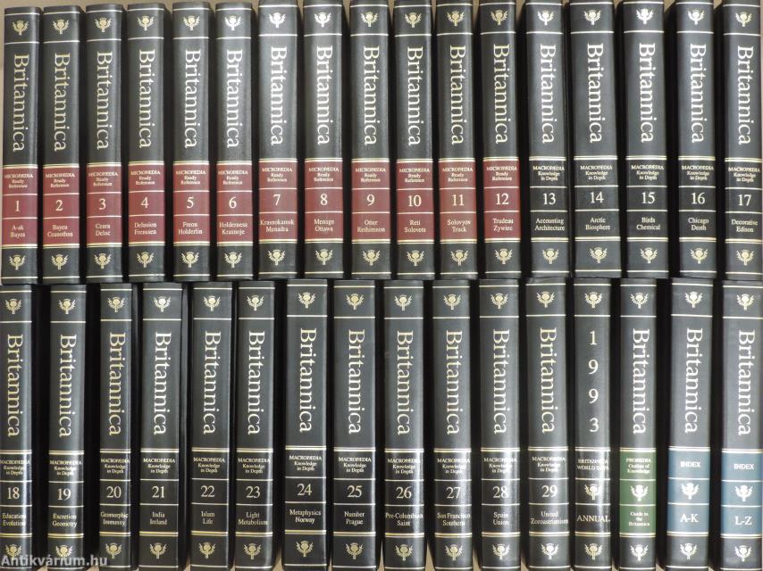 The New Encyclopaedia Britannica Volume 1-29./Index I-II./Britannica World Data 1993./Propaedia Outline of Knowledge