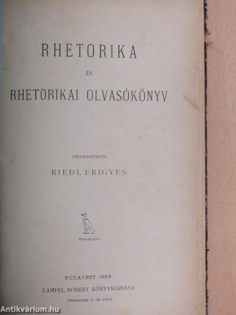 Rhetorika és rhetorikai olvasókönyv