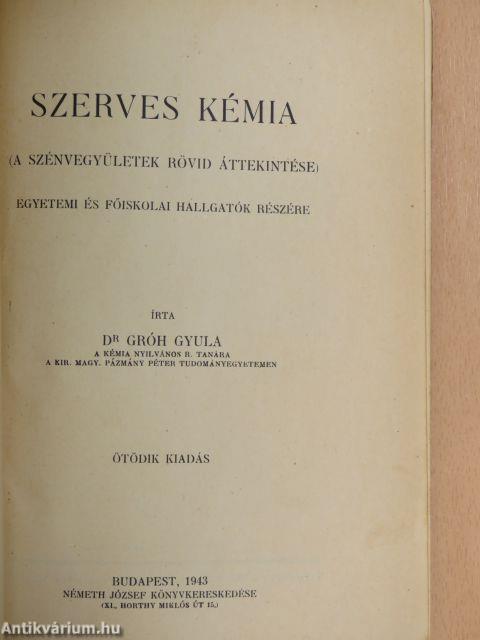 Szerves kémia