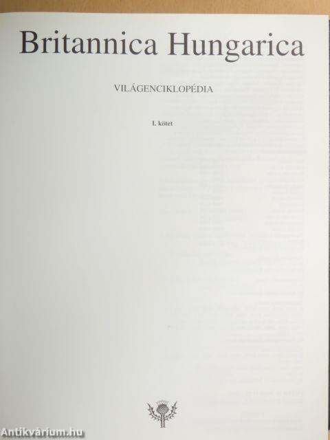 Britannica Hungarica Világenciklopédia 1-20.