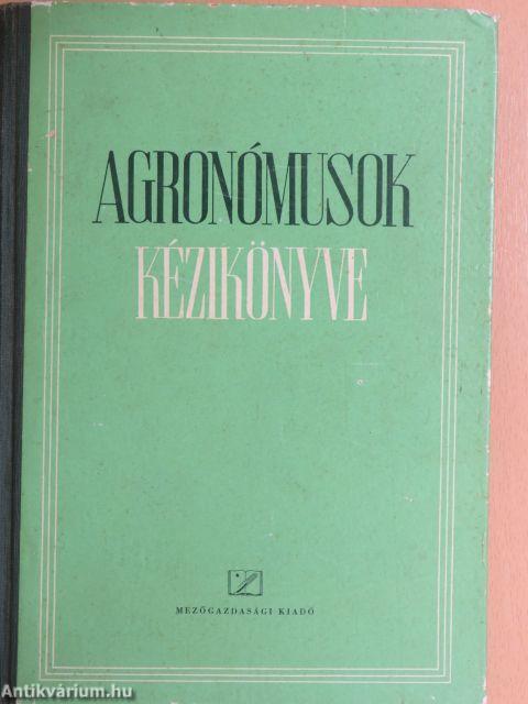 Agronómusok kézikönyve