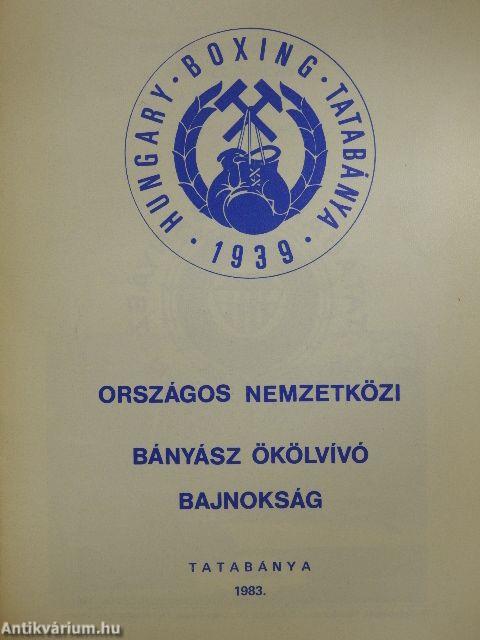 Országos Nemzetközi Bányász Ökölvívó Bajnokság