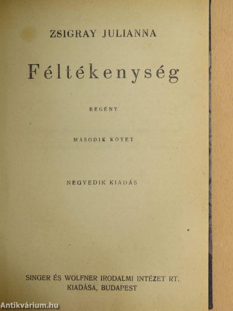 Féltékenység I-II.