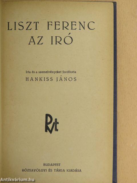 Liszt Ferenc az iró