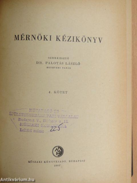 Mérnöki kézikönyv 4.