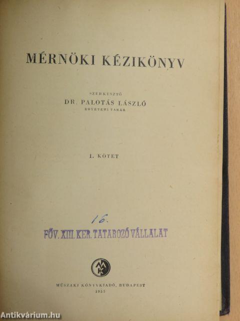 Mérnöki kézikönyv 1.