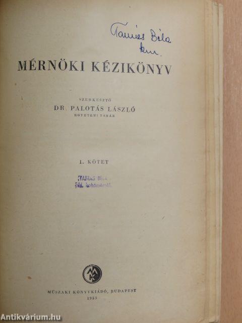 Mérnöki kézikönyv 1.