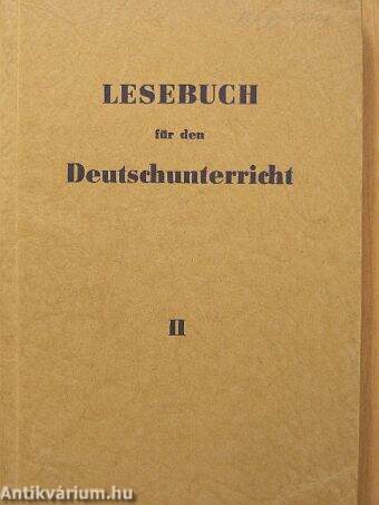 Lesebuch für den Deutschunterricht II.