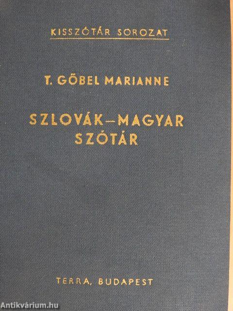 Szlovák-magyar szótár