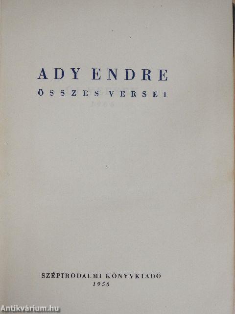 Ady Endre összes versei I-II.