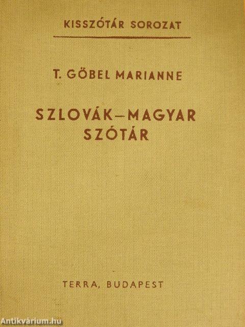 Szlovák-magyar szótár