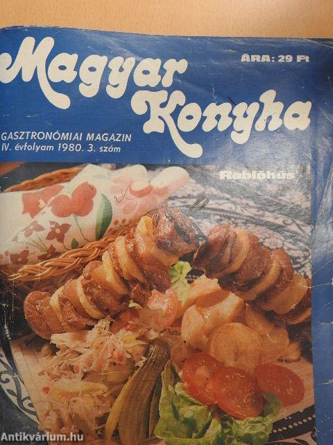 Magyar Konyha 1980, 2000. (vegyes számok) (5 db)