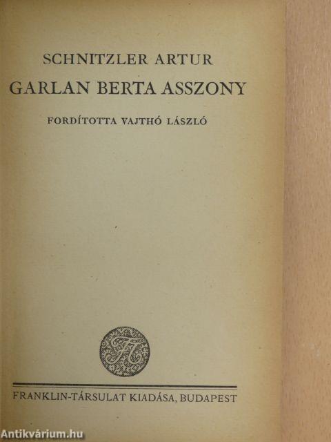 Garlan Berta asszony