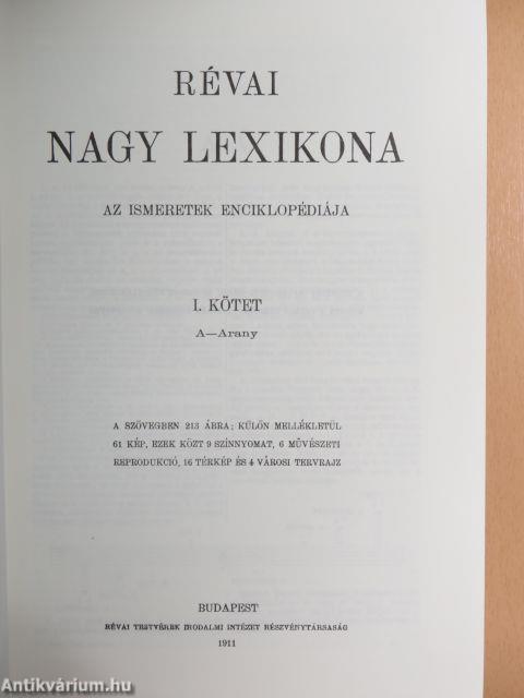 Révai nagy lexikona 1-21.