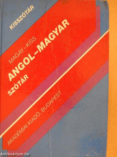 Angol-magyar szótár 