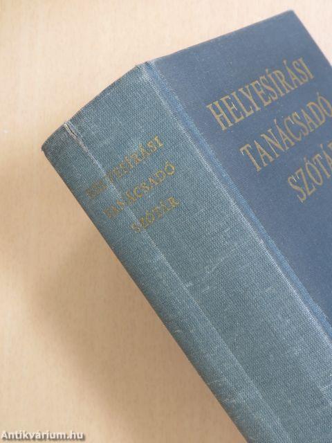 Helyesírási tanácsadó szótár