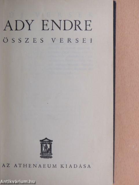 Ady Endre összes versei
