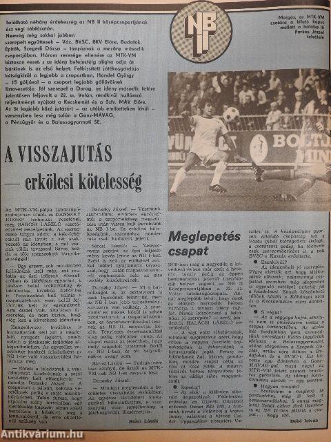 Képes Sport 1981. december 8.