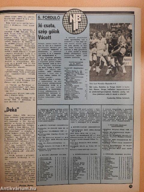 Képes Sport 1981. szeptember 22.