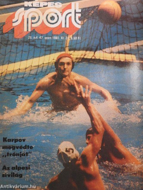 Képes Sport 1981. november 24.