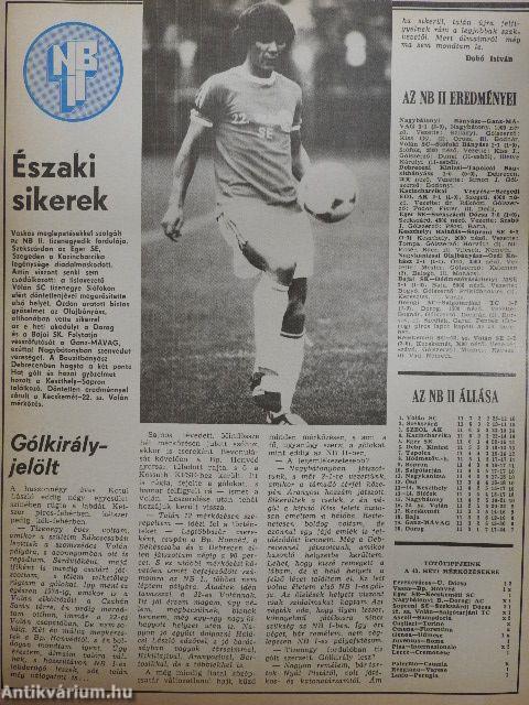 Képes Sport 1982. október 19.