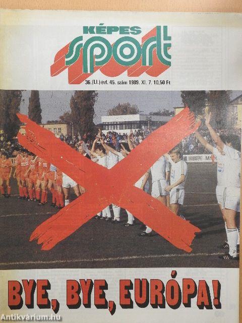 Képes Sport 1989. november 7.