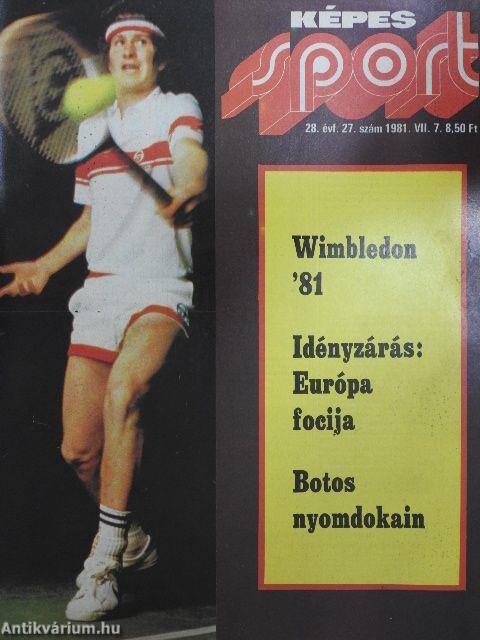 Képes Sport 1981. július 7.