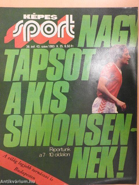 Képes Sport 1983. október 25.