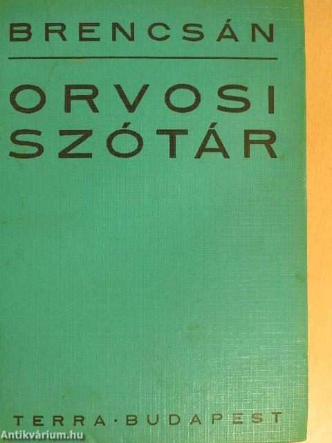 Orvosi szótár