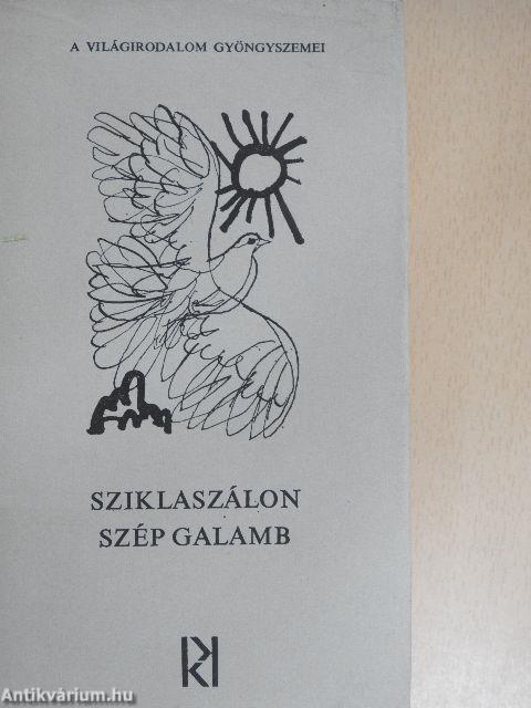 Sziklaszálon szép galamb