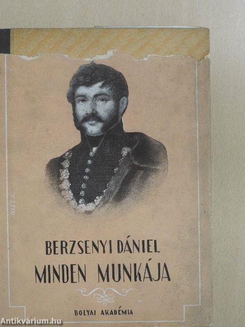 Berzsenyi Dániel minden munkája