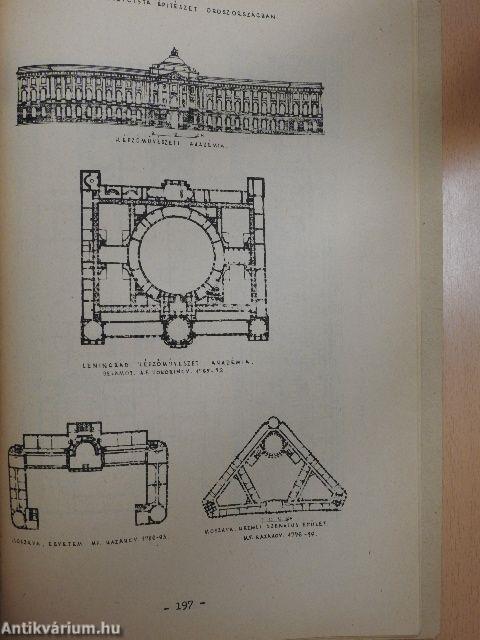 Újkori építészettörténeti ábraanyag