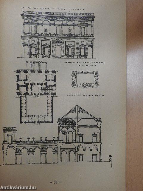 Újkori építészettörténeti ábraanyag