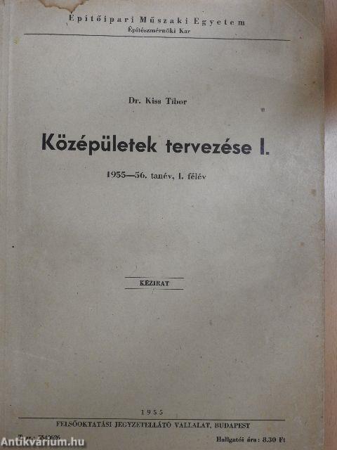 Középületek tervezése I.