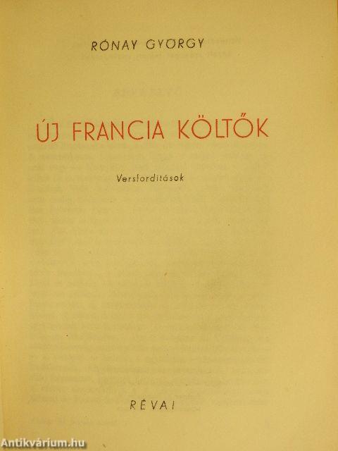 Új francia költők