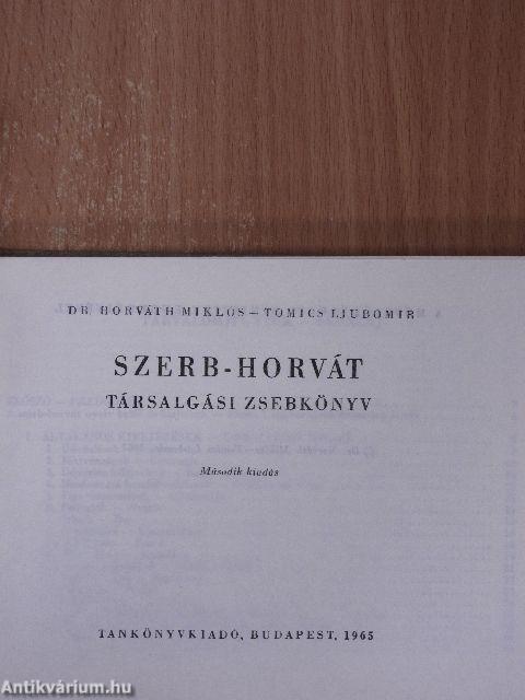 Szerb-horvát társalgási zsebkönyv