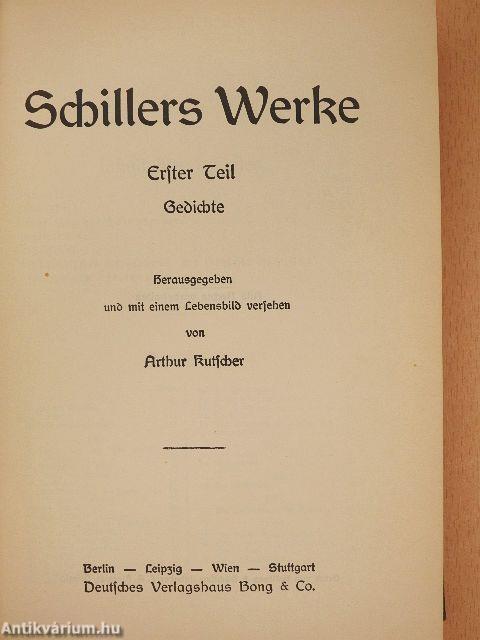 Schillers Werke 1-2. (gótbetűs)